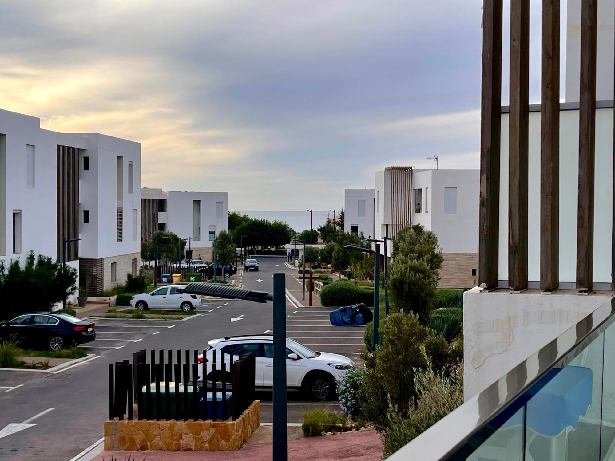 Luxurious Golf & Sea View Beach Apartment With Pool Access - Tamourrit, Taghazout Bay Zewnętrze zdjęcie