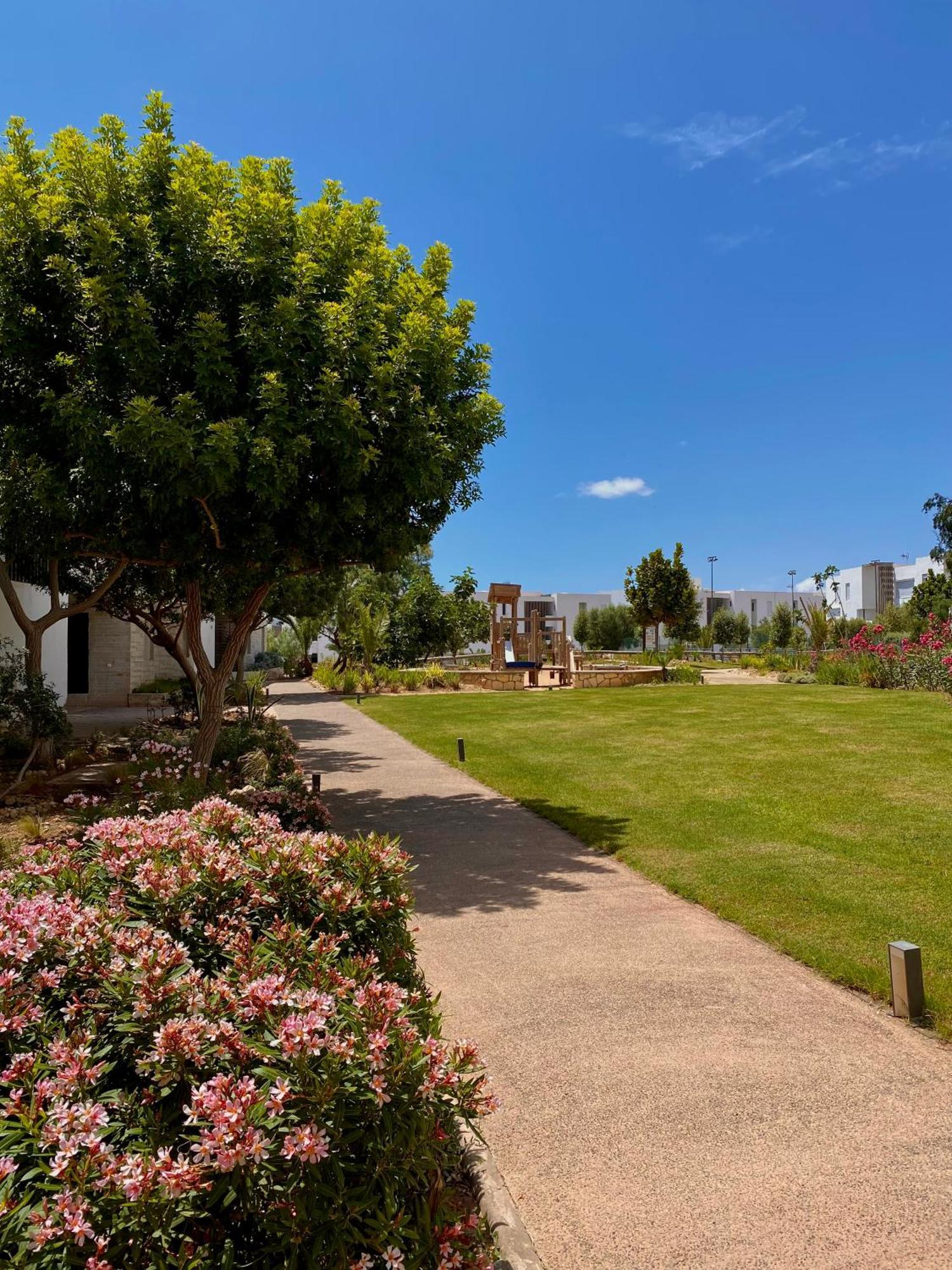 Luxurious Golf & Sea View Beach Apartment With Pool Access - Tamourrit, Taghazout Bay Zewnętrze zdjęcie