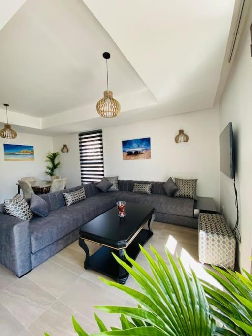 Luxurious Golf & Sea View Beach Apartment With Pool Access - Tamourrit, Taghazout Bay Zewnętrze zdjęcie