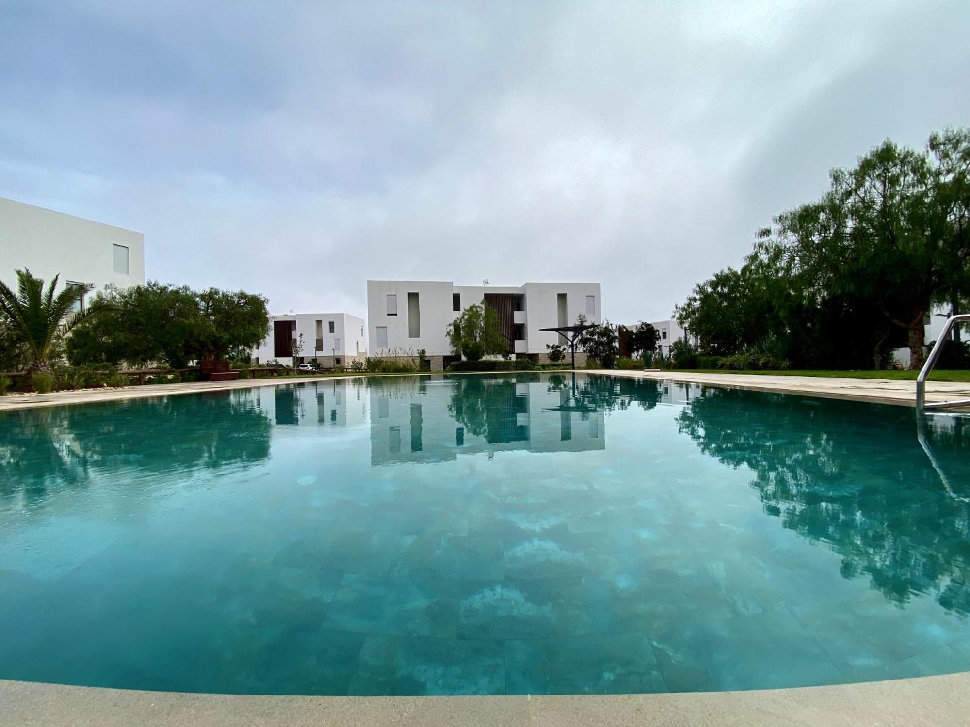 Luxurious Golf & Sea View Beach Apartment With Pool Access - Tamourrit, Taghazout Bay Zewnętrze zdjęcie
